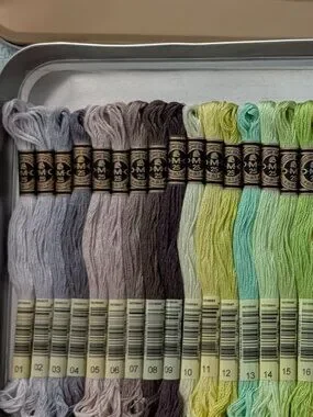 Dmc | Office | Dmc Embroidery Thread 35 New Colors In Tin | Poshmark